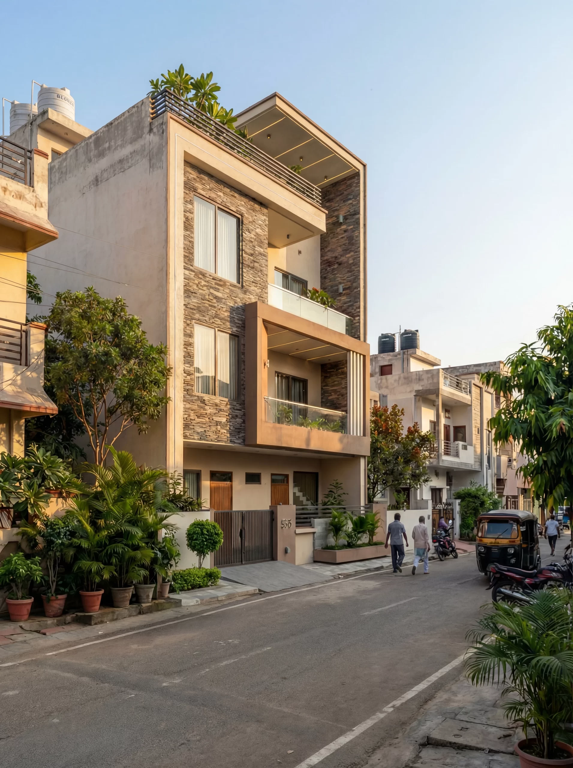 A red flower in bloom