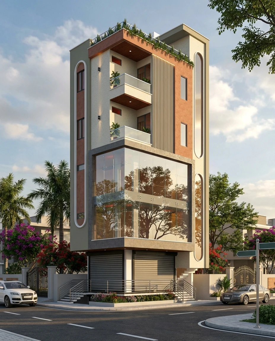 A red flower in bloom