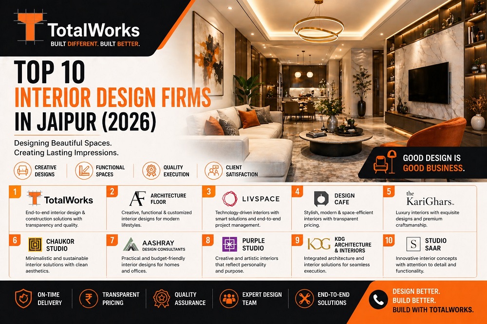 Top 10 interior design firms in Jaipur Top 10 interior design firms in Jaipur