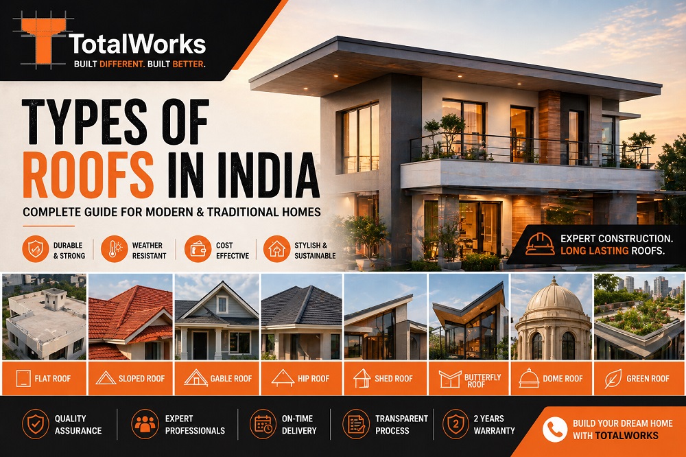 Types of Roofs in India Types of Roofs in India